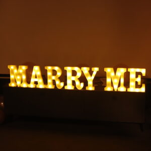 Marry Me proposal